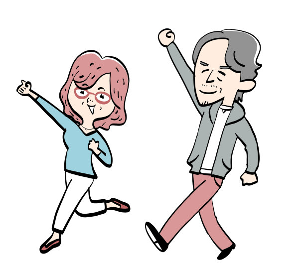 老夫妇举起拳头就走了!图片下载