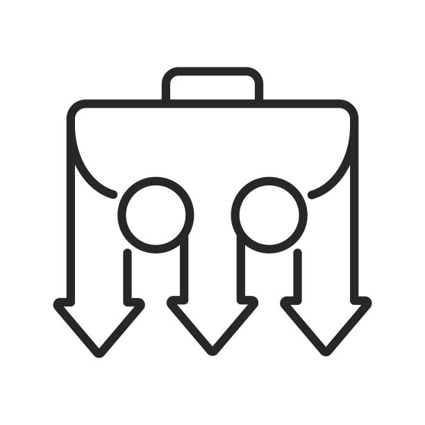 业务适应性和灵活性。投资组合绕过障碍，以不同的方式前进。为web解决问题的选项抽象图标。向量线性细线插图。图片下载