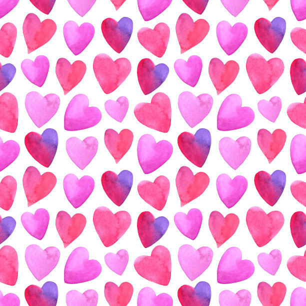 无缝模式的心图片下载