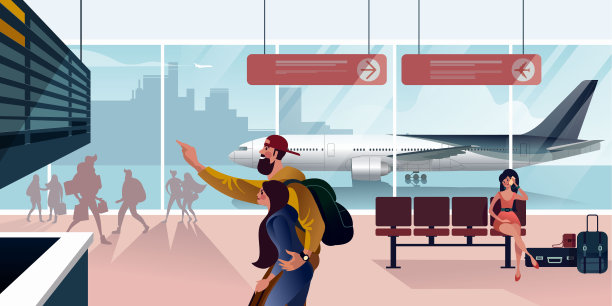 机场到达大厅图片下载