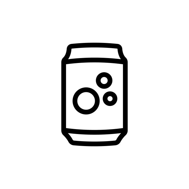 饮品罐图标矢量设计新潮图片下载