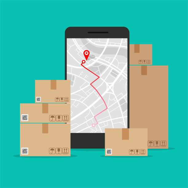 纸板箱和交付概念图片下载