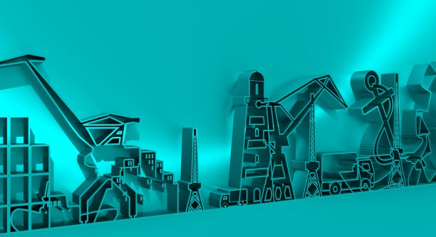 货物港口的概念图片下载