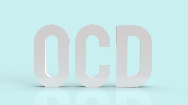 强迫症或强迫性精神障碍的健康和医疗内容3d渲染图片下载