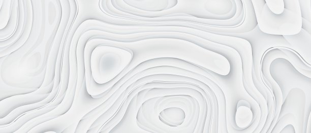 抽象动态流体重叠纹理白色背景3d素材图片