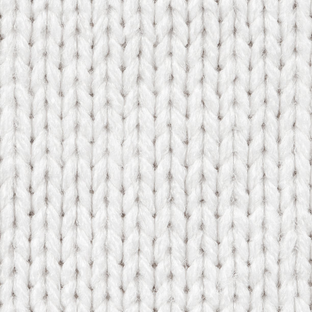 白色针织面料无缝图案，无边界填充。图片下载