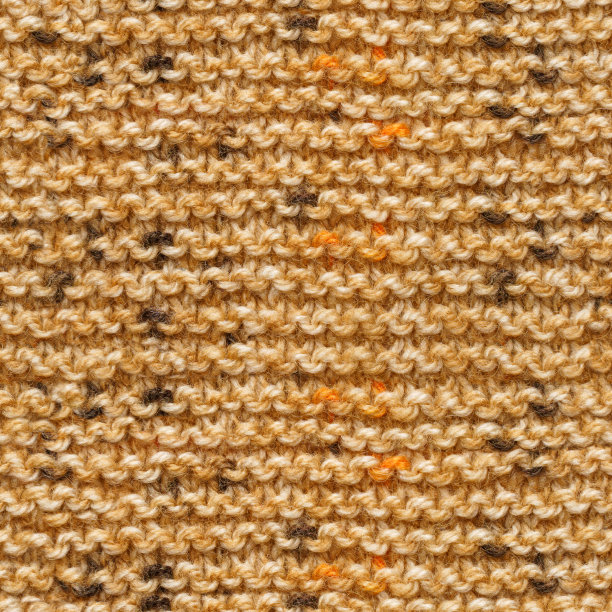 棕色针织面料无缝模式，无边界填充。图片下载