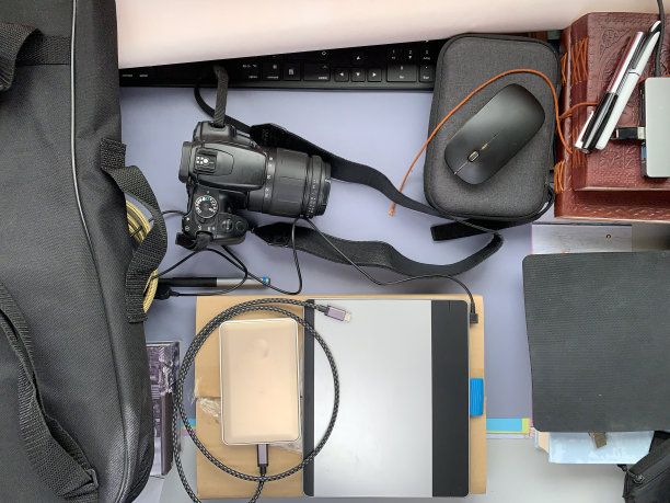 摄影中使用的技术材料，全部混合图片下载