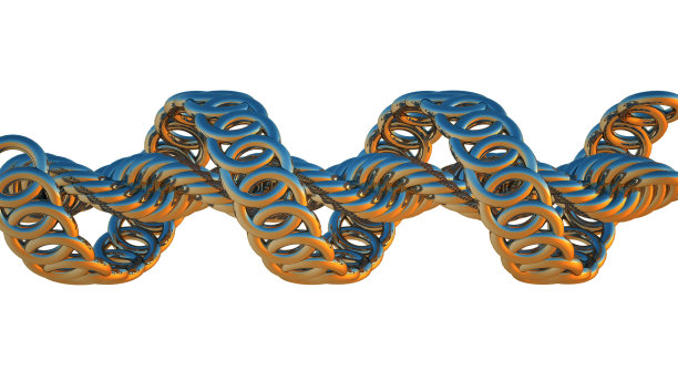 3D插图抽象水平充满活力的背景图片下载