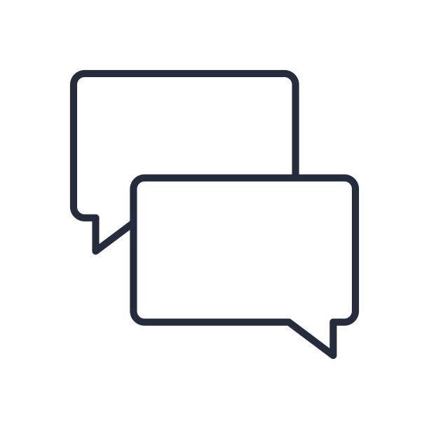 演讲气泡图标。支持图标聊天。矢量插图。图片下载