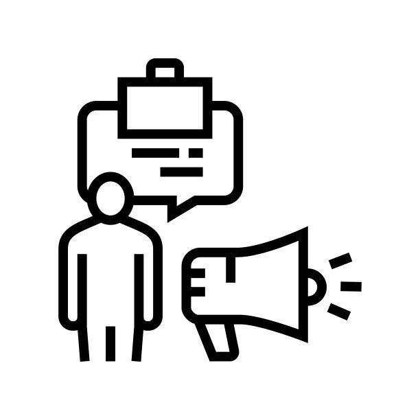 专业软技能线图标矢量插图图片下载