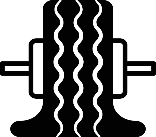 车间平衡夹具和放气的车轮矢量符号设计，轮胎修理和摩托车设备的白色背景，轮胎安装和平衡的概念图片下载