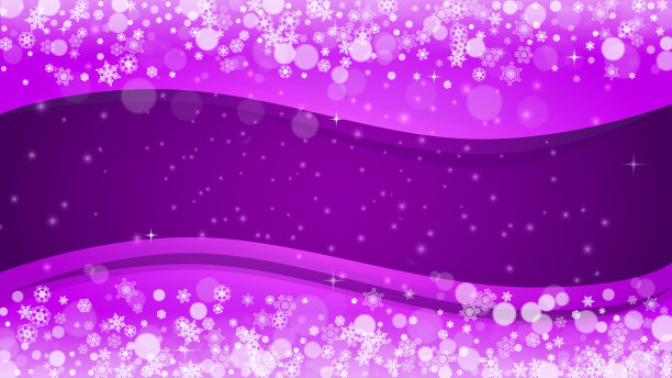 圣诞和新年紫外线雪花图片下载