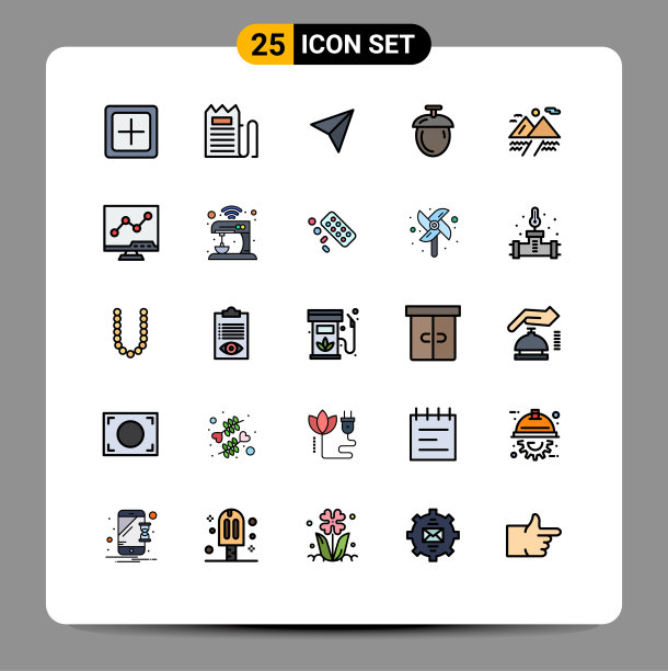 填充线平色包25通用图片下载