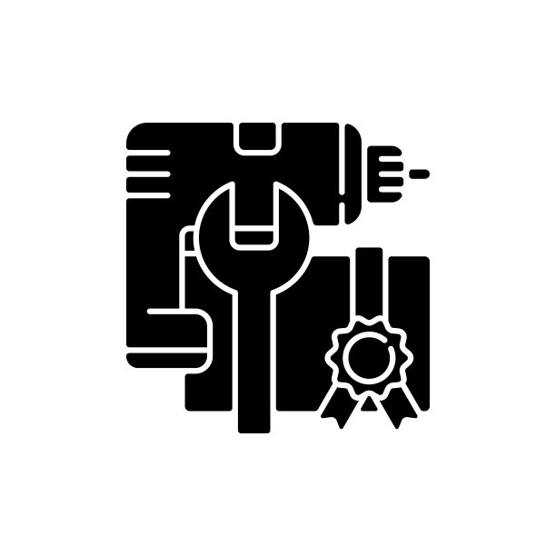 DIY车间黑色字形图标图片下载