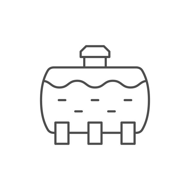 化粪池线条轮廓图标图片下载