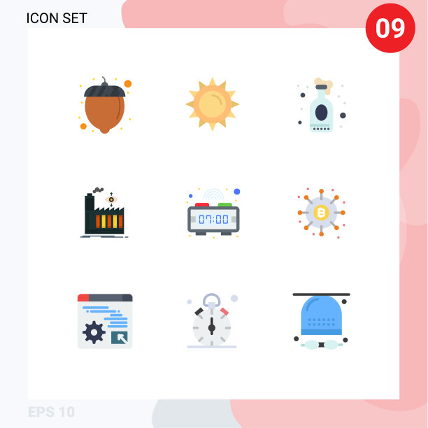 用户界面包9个基本平色的图片下载