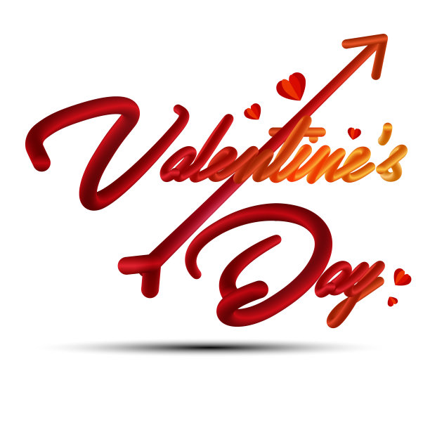 情人节快乐。矢量插图EPS10图片下载