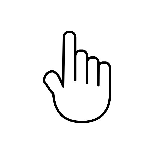 指针矢量图标设计模板插图图片下载