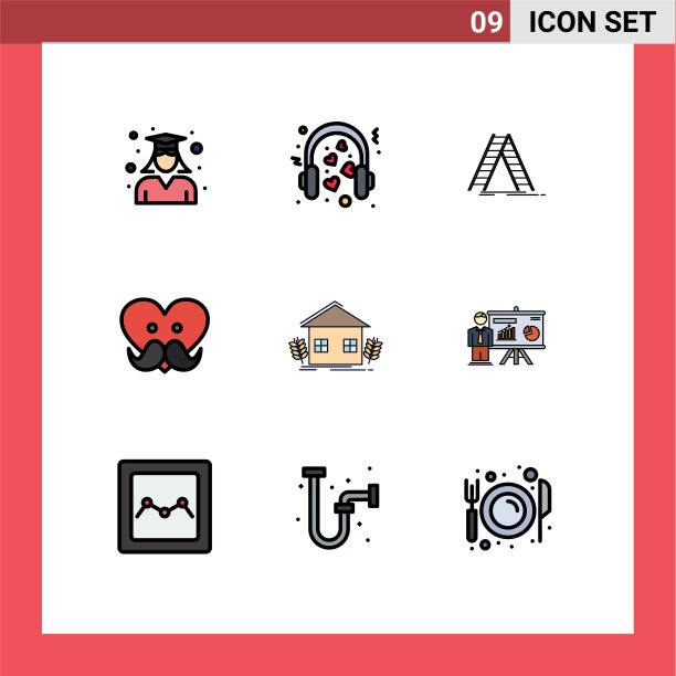 9 .用户界面填充线平色包的图片下载