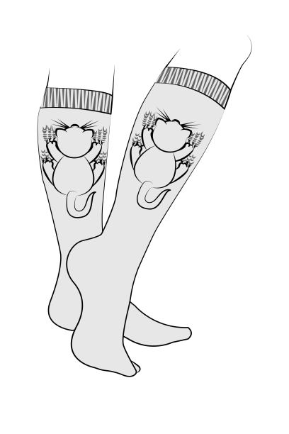 女人的腿在袜子里。图片下载