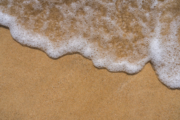 海滩和海浪背景图片下载