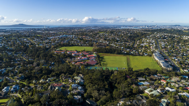 新西兰鸟瞰图图片下载