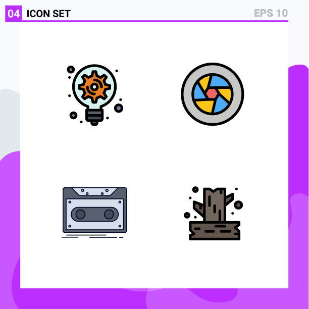 第四组填充线和平色标志图片下载