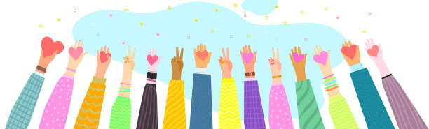 慈善捐赠理念。给予并分享你的爱给别人。图片下载