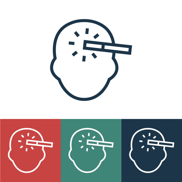 线性矢量图标与cast over mind图片下载