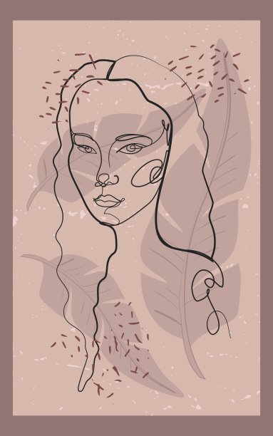 女性轮廓海报2图片下载