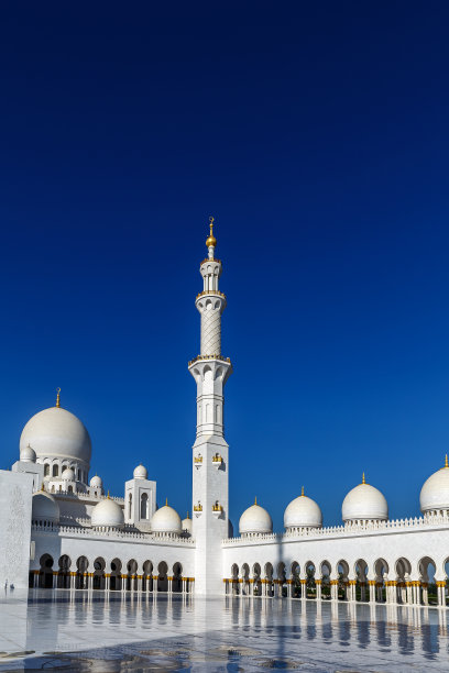 白色清真寺图片下载