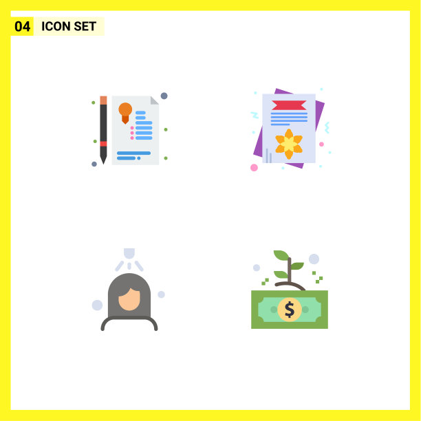 4 .通用平面图标符号符号图片下载