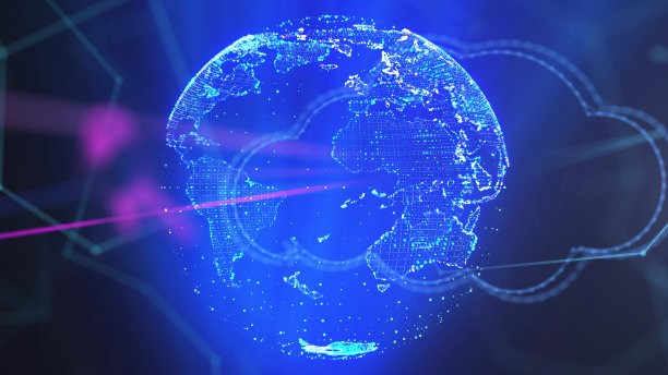 世界地图，全球商业，全球，地图，区块链图片下载