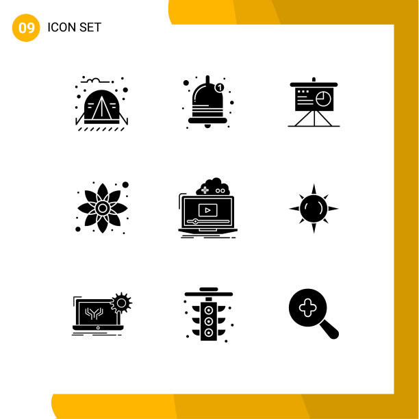 通用图标符号组9现代立体图片下载