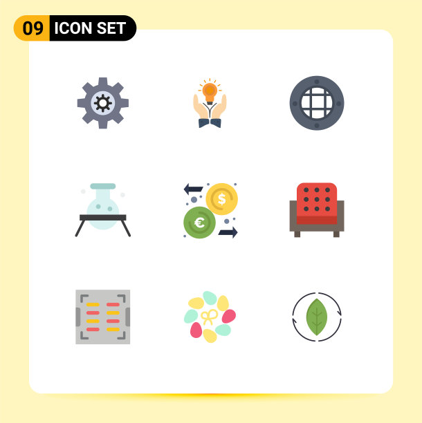 用户界面包9个基本平色的图片下载