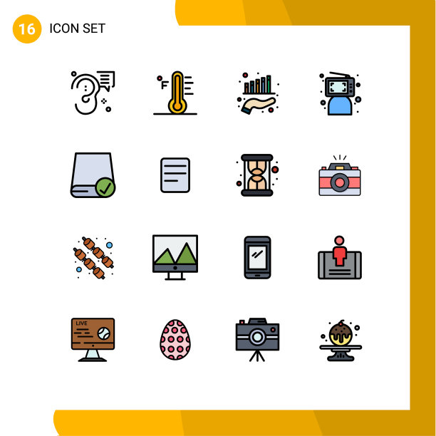 为卷筒纸设置16条通用平色填充线图片下载