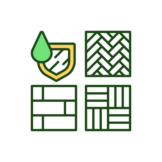 防水材料RGB颜色图标图片下载