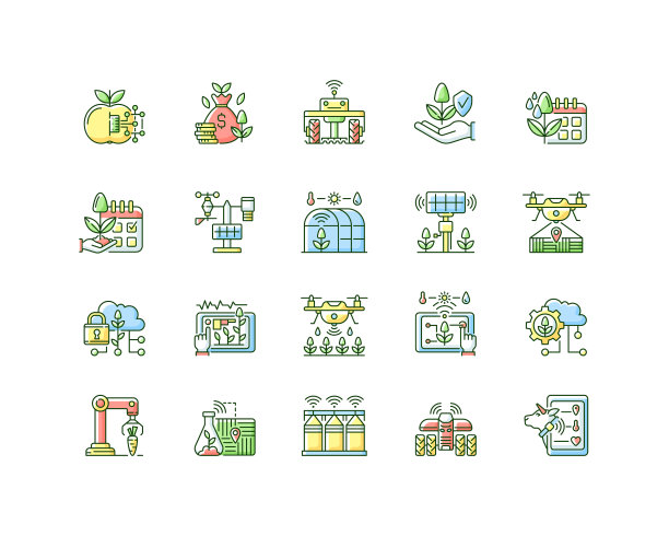 智能农场系统RGB颜色图标设置图片下载