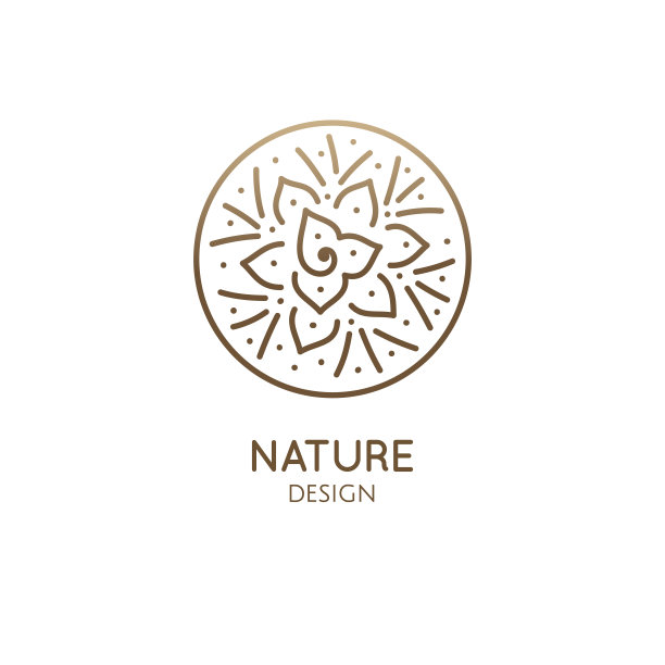 热带植物的标志图片下载