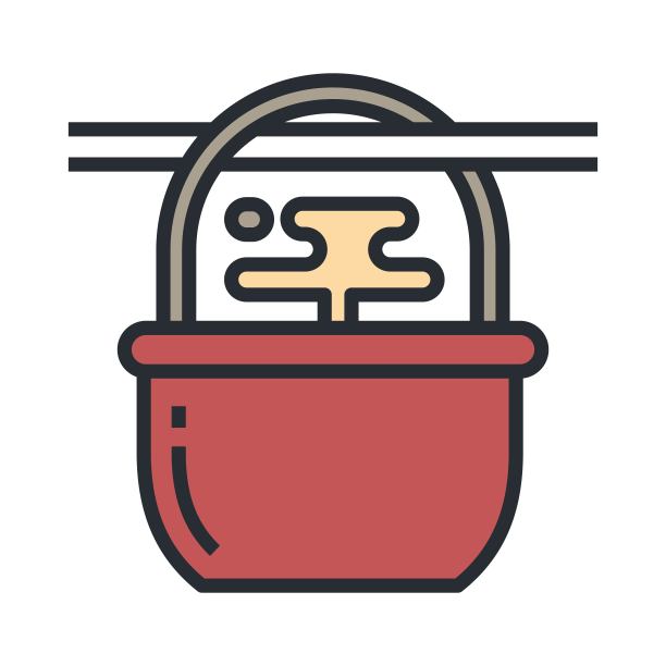 露营户外水收集图标。水由露水积聚而成。图片下载