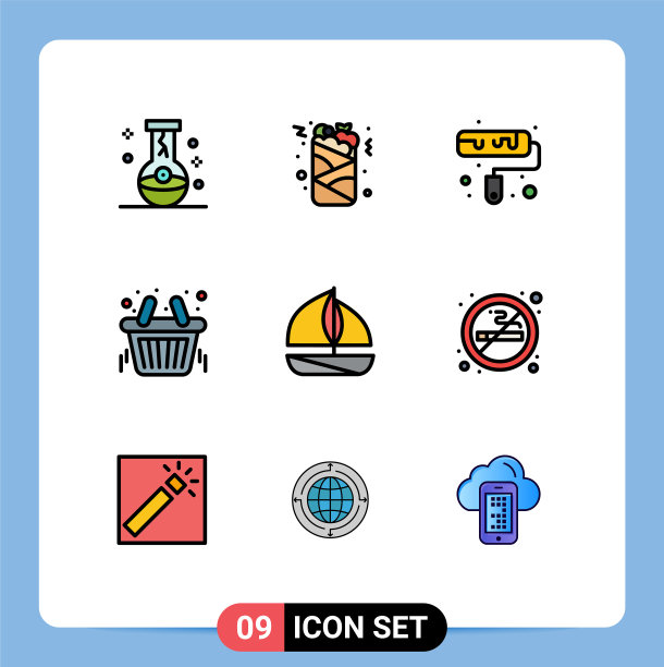 9 .通用填充线平色标志符号图片下载