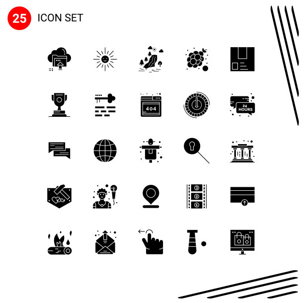 25用户界面实心象形包现代图片下载