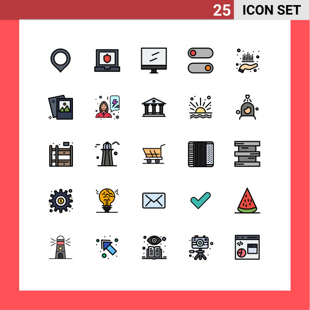 移动界面填充线平面颜色设置25图片下载