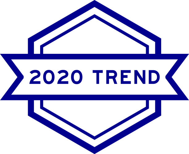 六边形复古标签旗帜在蓝色图片下载