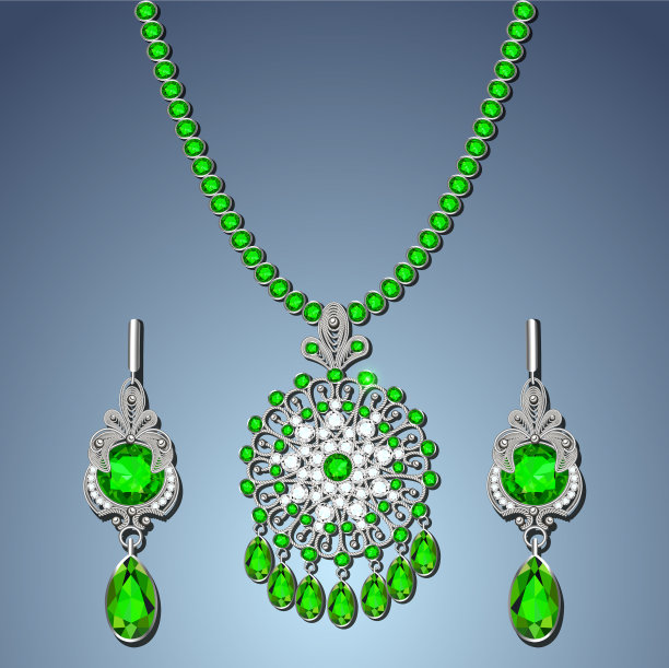 一种挂在链子上的银丝饰品图片下载