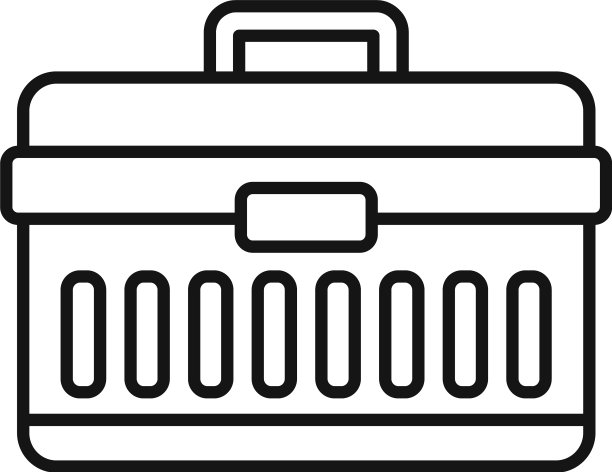 窗口安装工具框图标轮廓样式图片下载