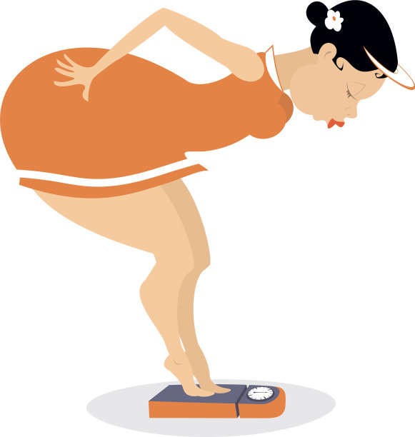 体重超标的女性图片下载