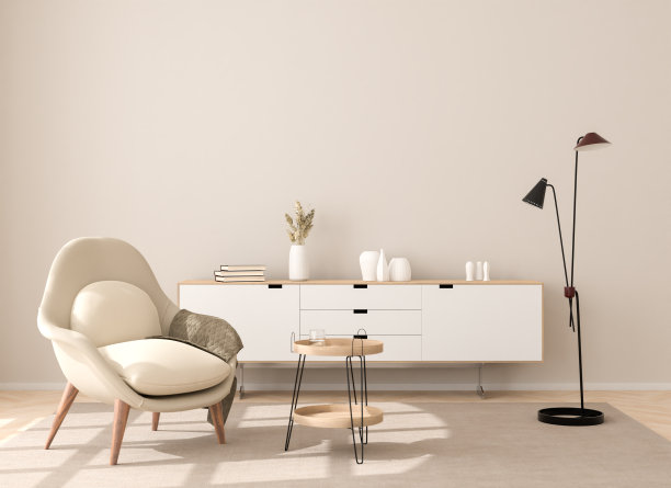 客厅装修效果图素材ID：392328624