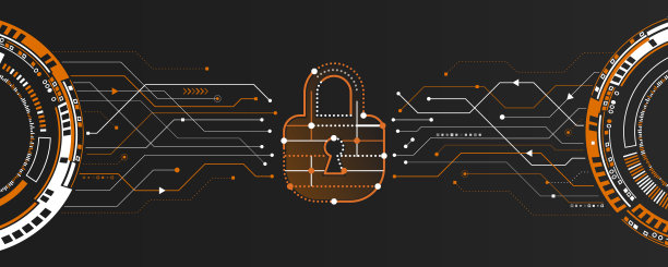 商业和互联网项目的现代网络安全。矢量插图的一个数据安全服务。数据保护、隐私和网络安全概念。图片下载